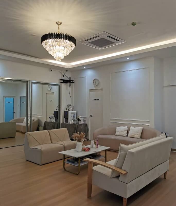 Ruang menunggu iLIV Clinic