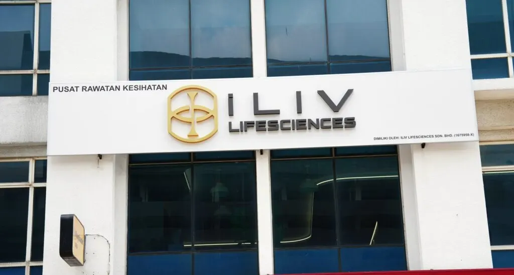 Papan tanda iLIV Lifesciences di bangunan I-City, Shah Alam